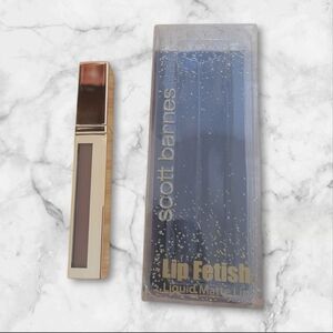 Scott Barnes Lip Fetish Liquid Matte Lipstick Nude Shade FACTS New In Box